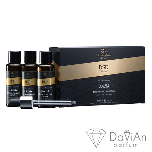 DsD de Luxe - 3.4.5A Science 7 De Luxe Lotion - активный лосьон для стимуляции роста и укрепления волос с КЕГАБА и комплексом Science 7